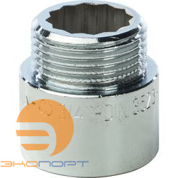 Удлинитель  НВ 20ммх3/4" хром  STOUT