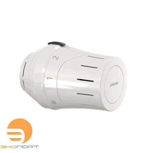 Термостат Exclusive TC-E1 M30х1,5, белый, с уст.нуля Simplex