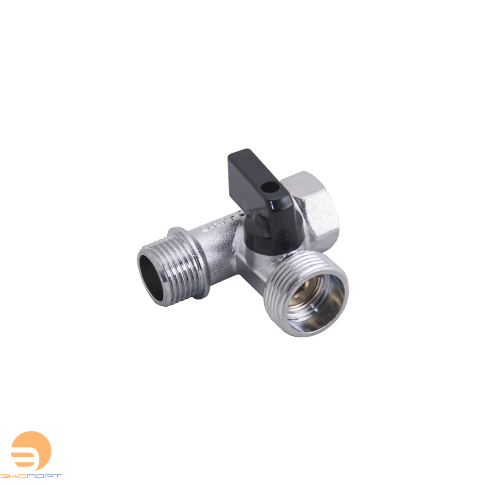 Кран шаровой проходной для стиральных и посудомоечных машин 1/2x3/4x1/2 Gappo