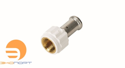 Муфта 16х1/2 ВР ПВДФ пресс HENCO