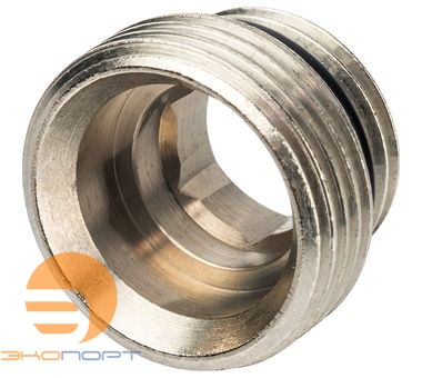 Ниппель 1/2 x 3/4 евроконус ХРОМ Luxor 