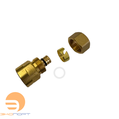 Соединитель свинчиваемый 20х1/2 ВР латунный KAN-therm ULTRALINE