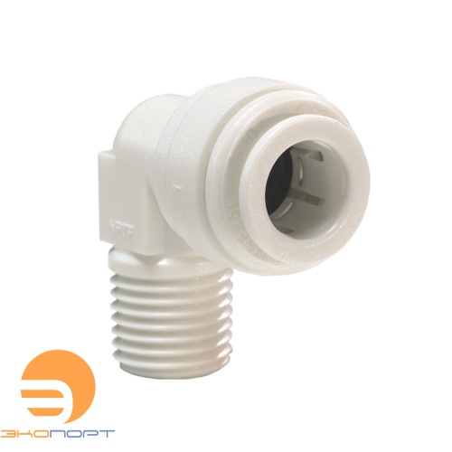 Уголок JG 1/4" - 1/4" (НР-трубка, AME 0404) для постфильтра Гейзер