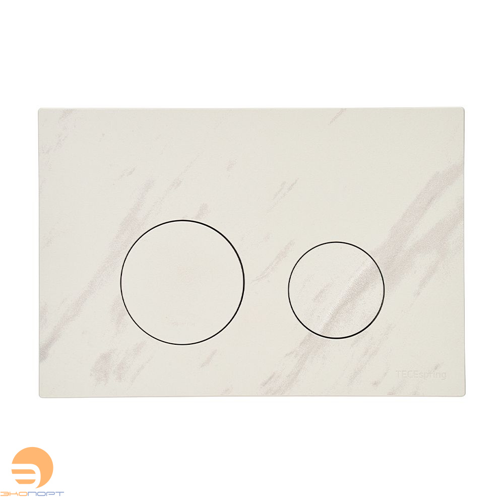 Панель смыва TECEspring loop (круглые клавиши) искусственный камень, песочно-бежевый
