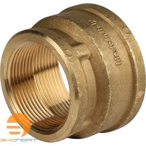 Муфта ВВ 2х11/2"  (латунь) Stout