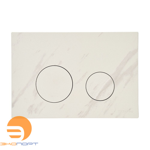 Панель смыва TECEspring loop (круглые клавиши) искусственный камень, песочно-бежевый