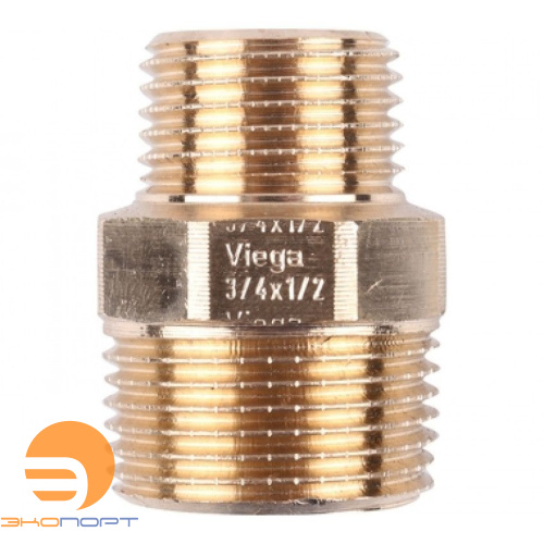 Ниппель НР-НР    3/4х1/2 (бронза) Viega