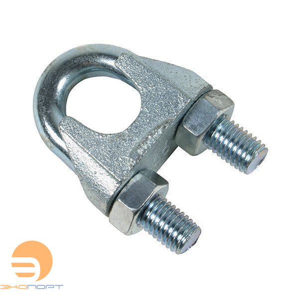 Зажим "ПОДКОВА" 5 мм (для троса 5 мм) нержавеющий (8248)