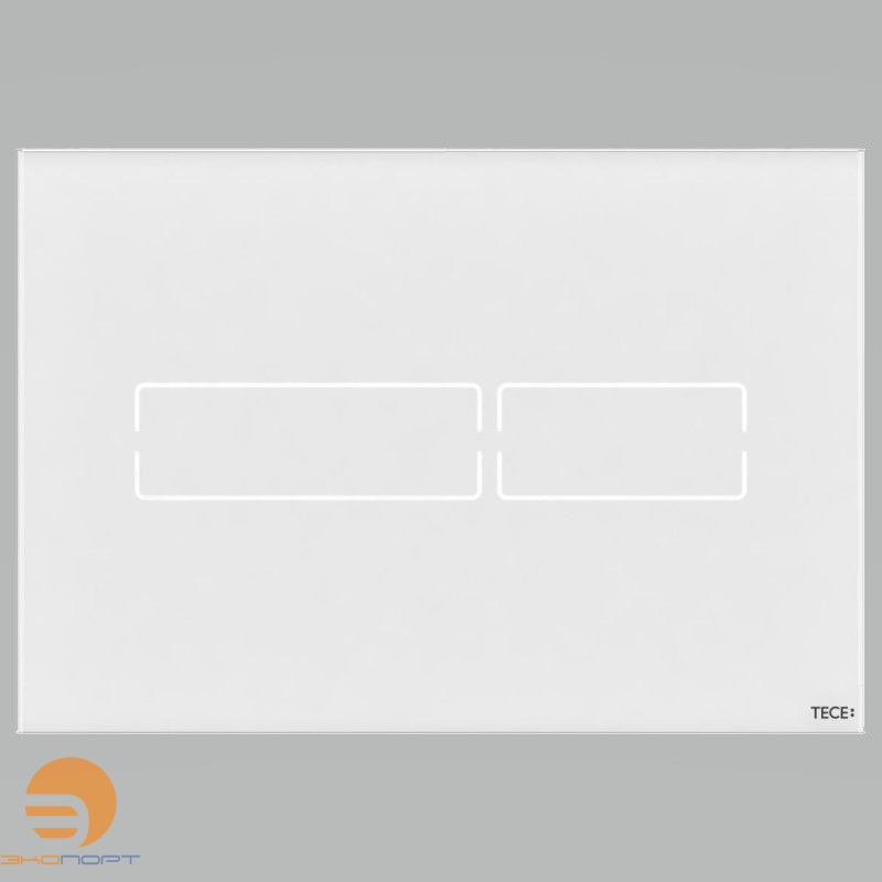 Клавиша TECElux Mini с электронным сенсорным приводом, стекло белое, TECE