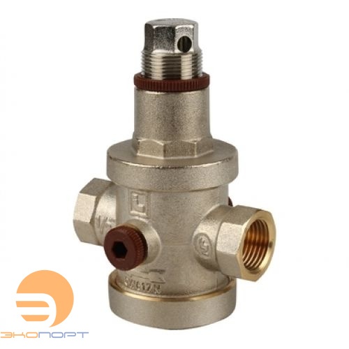 Редуктор давления  1/2" ВР с отв. под акс. манометр 1/4" STOUT