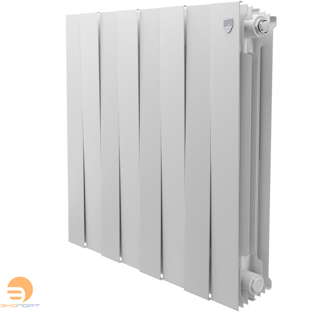 Радиатор биметаллический PianoForte Bianco Traffico 500/100   8 секции Royal Thermo