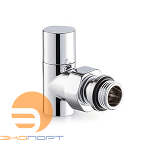 Вентиль угловой, ручной 1/2" цвет хром SR Rubinetterie