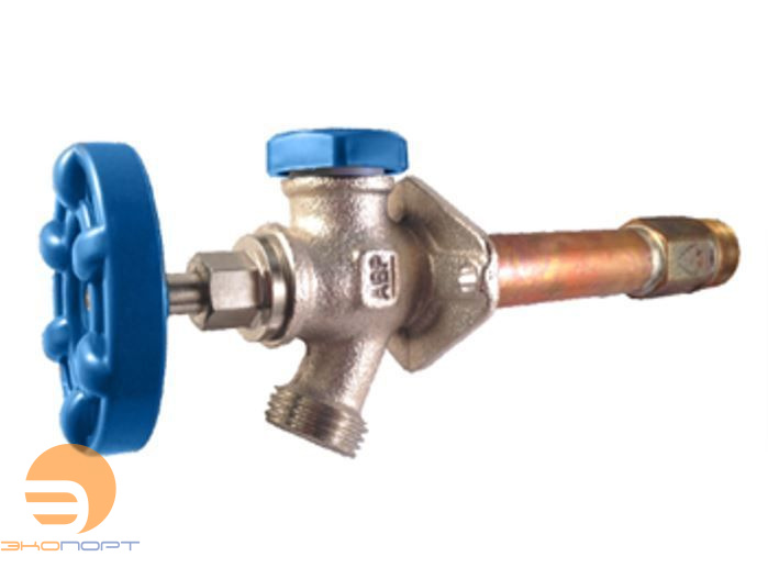 Кран незамерзающий уличный, длина 450 мм 1/2 ВР(3/4НР) ICEBREAKER c антисифоном Arrowhead