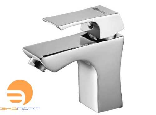 Смеситель для умывальника UNIT, монолитный, хром, LEMARK