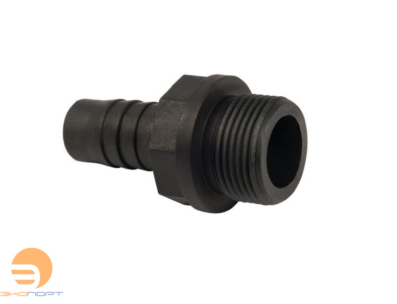 Фитинг "елочка" 1" пластик, НР UNIPUMP