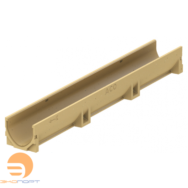 Канал ACO SELF Euroline 100*11,8*9,7, с решёткой из оцинк. стали АСО