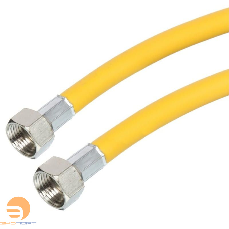 Подводка гибкая, ГАЗ,  3/4" г-ш, 120 см в оплетке ПВХ (VALFEX)