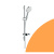 Гарнитур для душа Raindance Select S 120 3jet, 90см, HANSGROHE