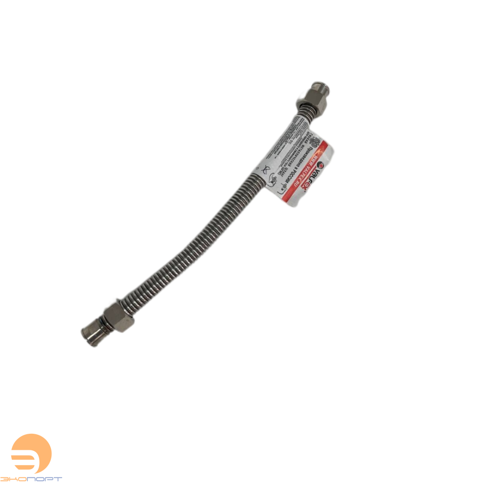 Подводка гибкая, ГАЗ,  3/4" г-г, 80 см (VALFEX)
