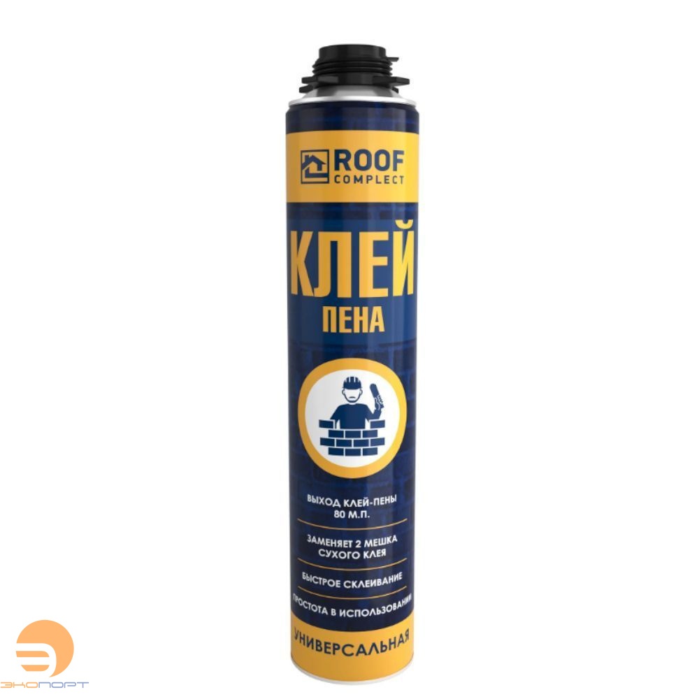 Клей-пена профессиональная универсальная Roof Complect (1000гр)