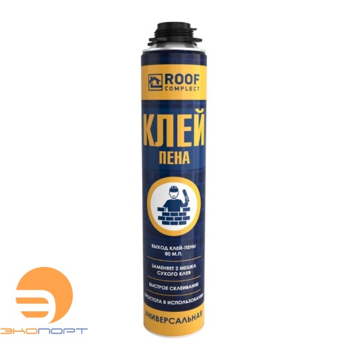 Клей-пена профессиональная универсальная Roof Complect (1000гр)