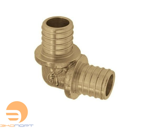 Отвод 18*2,5/18*2,5 латунь Push KAN-therm