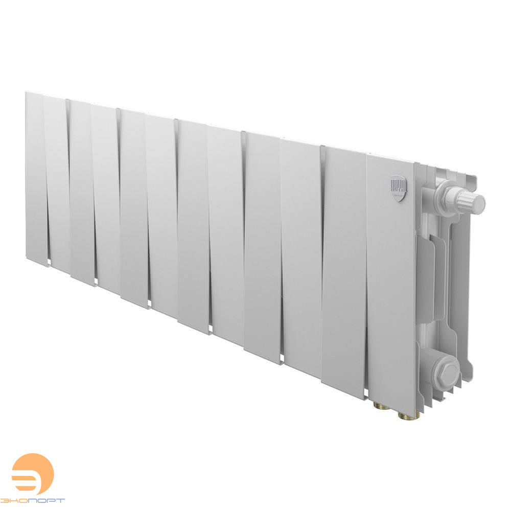 Радиатор биметаллический PianoForte Bianco Traffico VDR 200/100  16 секций  Royal Thermo
