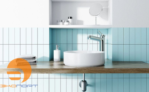 Смеситель для умывальника MINIMA высокий, монолитный, хром Lemark