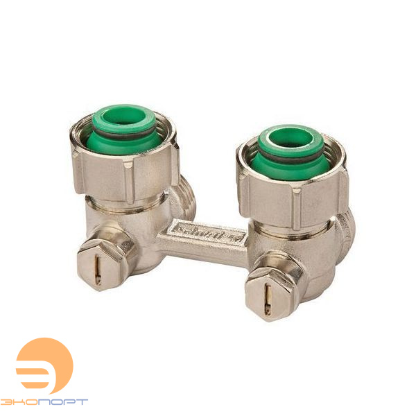 Узел нижнего подключения Exclusive Line E2/50 угловой, ВР3/4х3/4НР Simplex