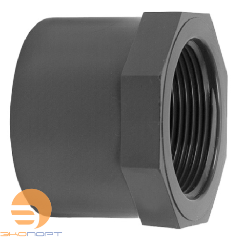 Втулка переходная PN 10 (50х3/4") вн.р. - PVC-U