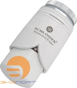 Головка термостатическая BRILLANT M30x1,5 Белый-белый Schlosser