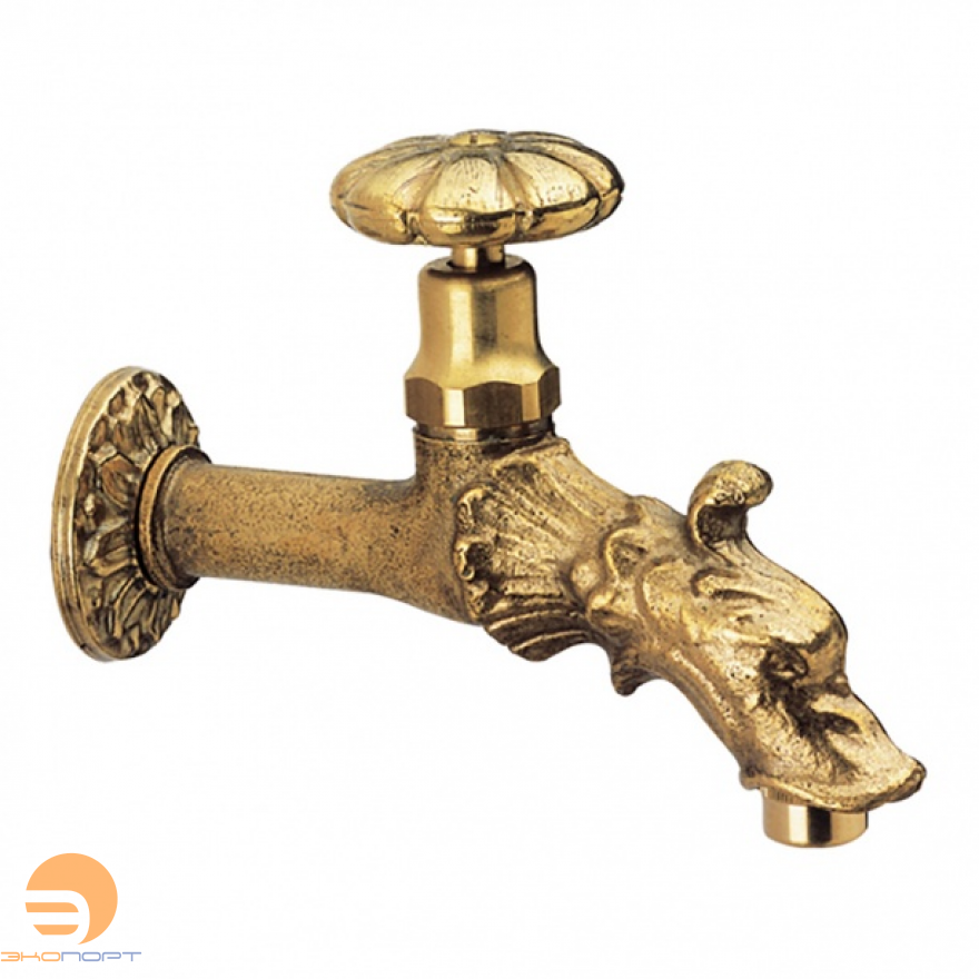 Вентиль водоразборный 1/2" латунь REMER