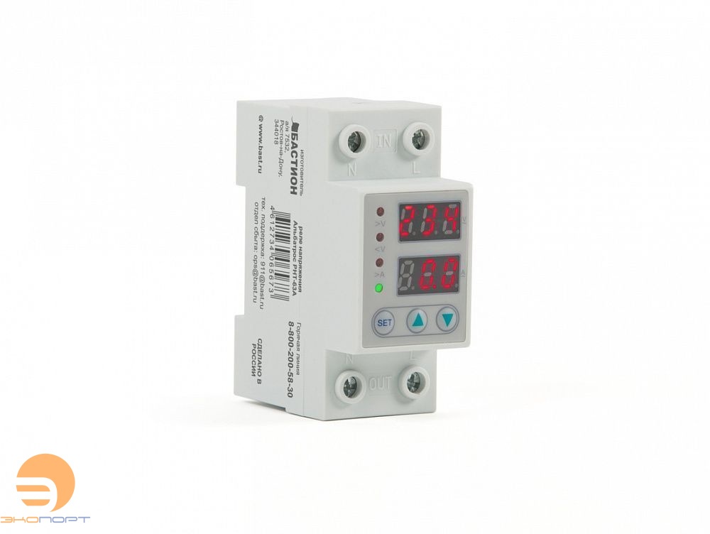 Реле напряжения АЛЬБАТРОС РНТ-63А БАСТИОН