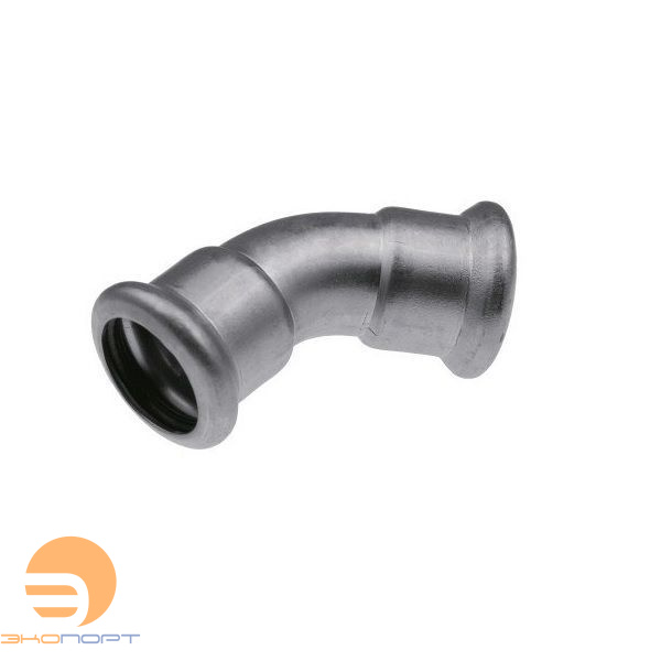 Отвод Inox press 22х45* нерж. KAN-Therm