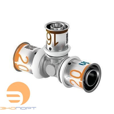 Тройник-пресс S-Press Plus 25-32-25 латунь Uponor