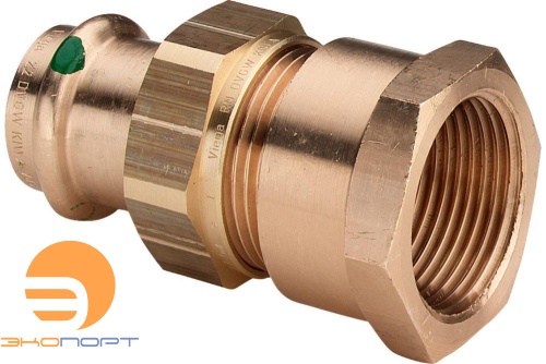 Соединитель разъемный 22 х 1 ВР press SC-Contur Viega