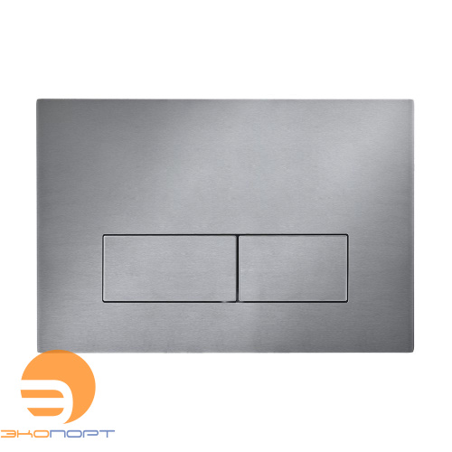 Панель смыва TECEspring S (прямоугольные клавиши) нерж.сталь, сатин, с покрытием против отпечатков