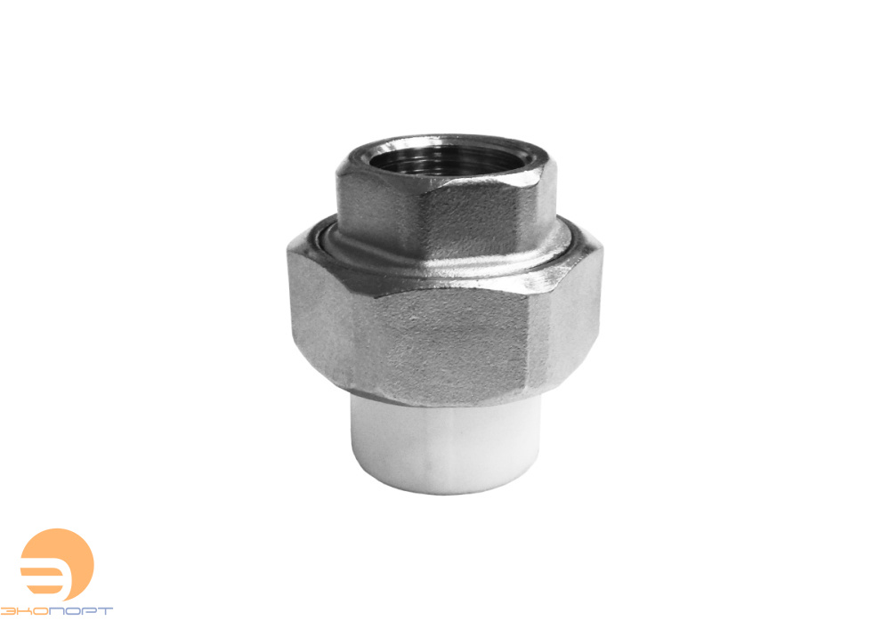 Муфта комб. разъём. (американка) с внутр. резьбой 20х1/2" Valfex