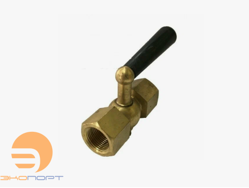 Кран трехходовой под манометр KM VFM20FGFG Ду15 Ру20 внутр. G 1/2"/внутр. G 1/2"