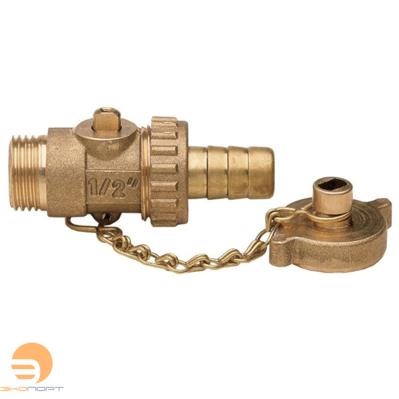 Кран дренажный со штуцером НР 1/2" ITAP