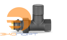 Клапан ручной радиаторный 1/2 прямой черный Varmega