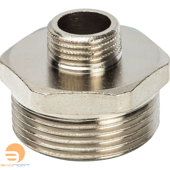Ниппель переходной НН  11/4х1/2 (никель) Stout