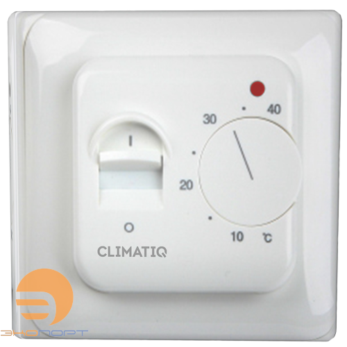 Терморегулятор CLIMATIQ BT механический, белый Терморегулятор CLIMATIQ BT механический, белый