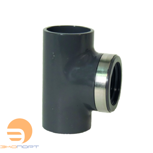Тройник 90* переходной PN16 (50*11/2 ВР)-PVC-U