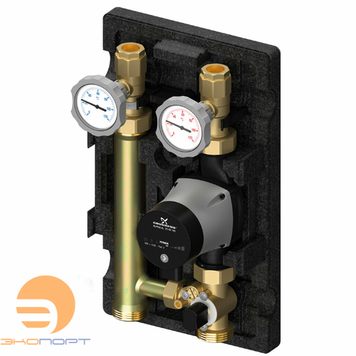 Группа насосная поколение 8 UK без смесителя 1" с насосом KSB Calio SI Dual 25-80-180 Meibes