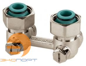 Узел нижнего подключения  E2/50 угловой, ВР3/4х3/4НР Simplex