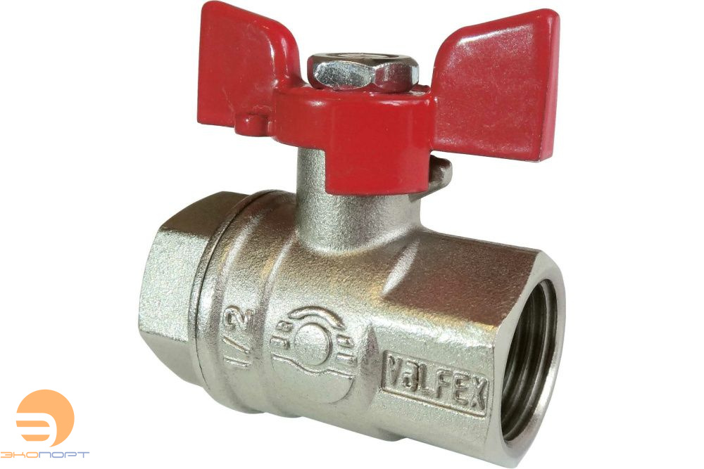 Кран шаровой ВР  1" (бабочка) Valfex