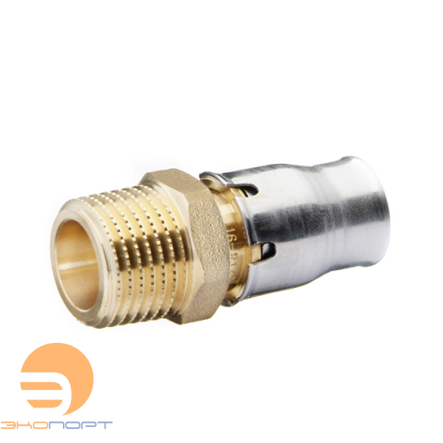 Муфта соединительная, НР 16х1/2" латунь, alpex-plus, Frankische