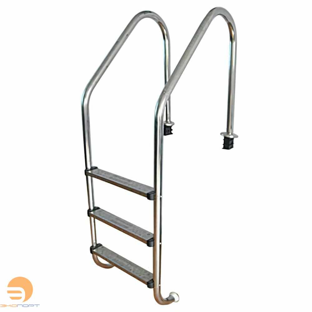 Лестница 3 ступени (ш.б.) Mayer Schwimmbad STANDART SL-315 AISI-316