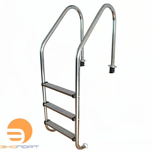 Лестница 3 ступени (ш.б.) Mayer Schwimmbad STANDART SL-315 AISI-316